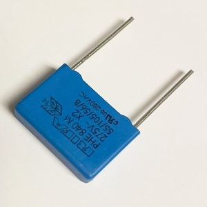 Sewing machine capacitor