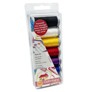 Paridise Gutermann Sulky machine embroidery thread