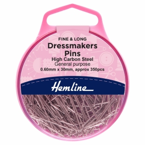 Fine Dressmaking Pins