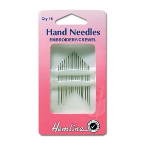 Embroidery or Crewel Needles