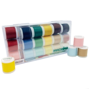 Maderia Aerofil Quilting Thread Sampler Set of 18 threads