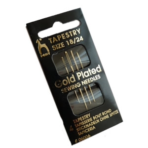 Gold Plated hand sewing needles