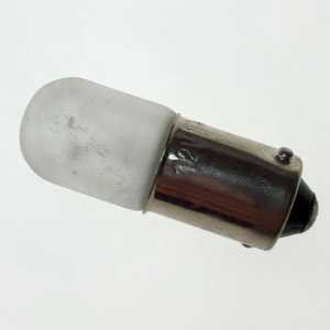 Frosted bayonet bulb for a Pfaff 2000 series