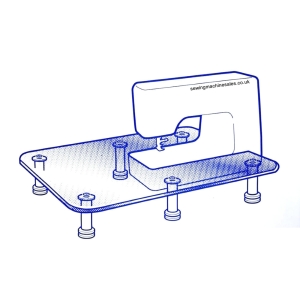 Pfaff C1100 Pro Compatable Quilting Extension Table 18x24 Inch