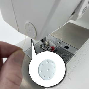Upper thread cutter knife and holder