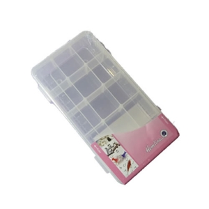 Small Size Plastic Storage Box With 15 Compartments