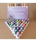 63 colours of embroidery thread on mini king spools