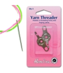 Wool needle threader