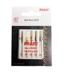 Pfaff Sewing Machine Needles - Ball Point Assorted Sizes - 5 Pk