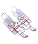 Pfaff Clear 1/4 Inch Quilting Foot With IDT