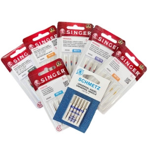 Pack of sewing machine needles