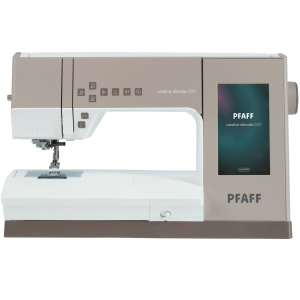 Elevate 680 is ready for sewing or quilting and has an embroidery option