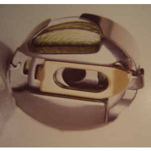 Pfaff Creative Bobbin Case Gold Latch 9mm