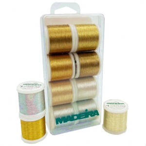Madeira Classic Metallic Thread Box 8 x 200m spools