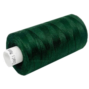1 x 1000m Reel of Thread in Bottle Green
