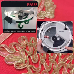 Pfaff Creative Ribbon Embroidery Attachment