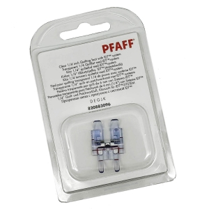 Pfaff Clear 1/4 Inch Quilting Foot With IDT