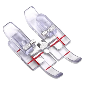 Pfaff Clear 1/4 Inch Quilting Foot With IDT