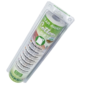 Tear away cotton soft stabilizer