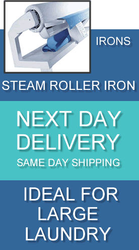 Save time when ironing with a roller press