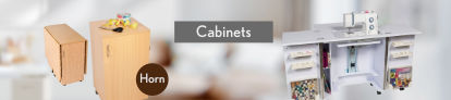 A selection of tables and cabinets for your Pfaff sewing machine