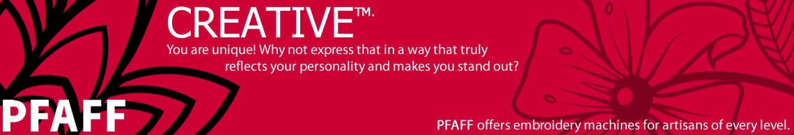 Pfaff Creative Embroidery and Sewing Machines